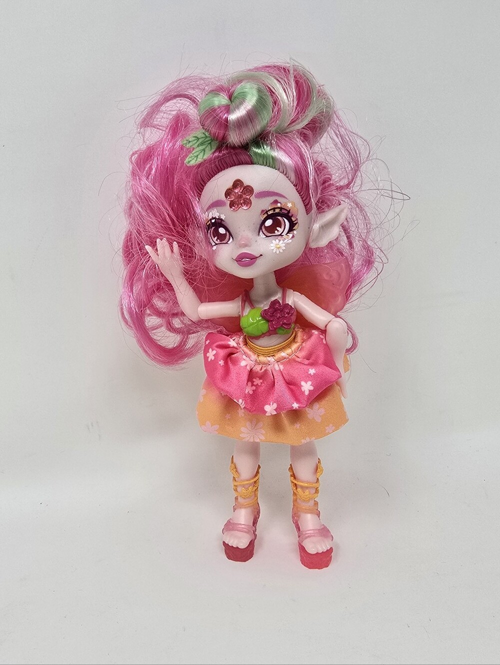 Magic Mixies Pixlings Mini 6.5" Doll Faye The Fairy Pink Figurine Figure